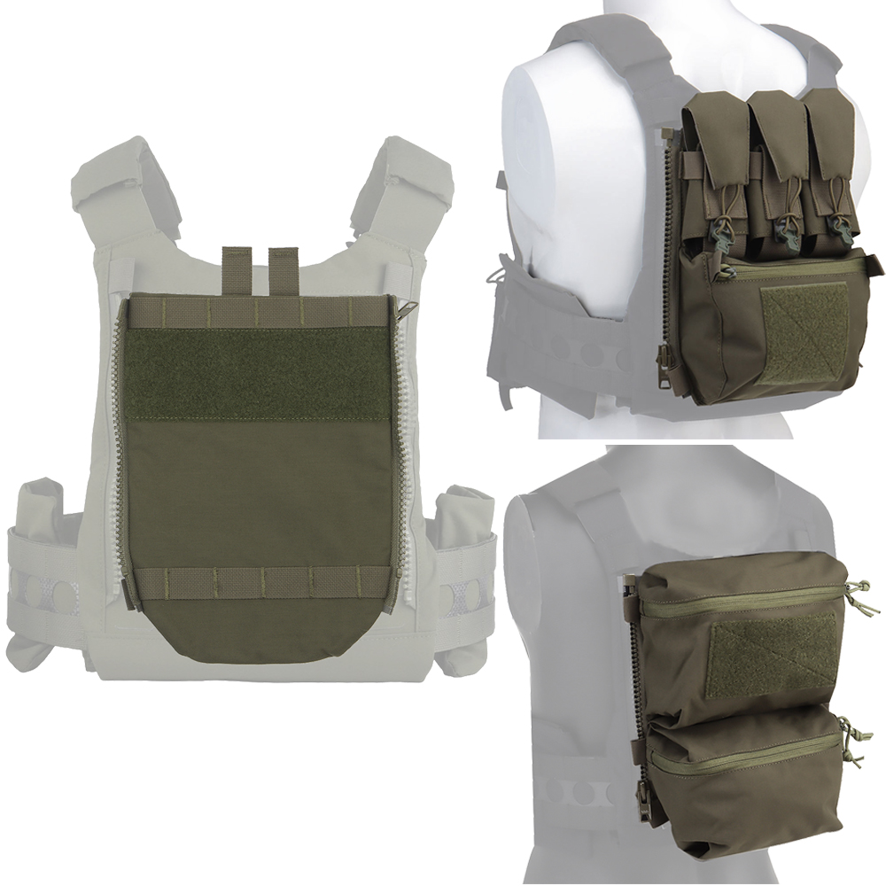 Hydration Vest - เสื้อเกราะกันกระสุน V5 FCPC พร้อมแผ่นรองหลัง กระเป๋าใส่น้ำ/กระเป๋าคู่/กระเป๋าใส่แม็กกาซีนสามช่อง กระเป๋าเสริมสำหรับใส่ของ
