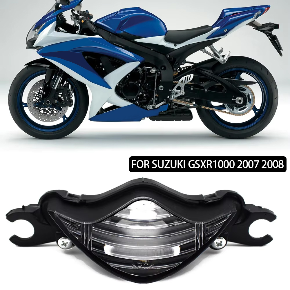 Running Headlamp - ไฟหน้ารถจักรยานยนต์แบบใสไฟหน้าด้านบนไฟวิ่งสำหรับ Suzuki Gsxr1000 gsxr 1000 K7