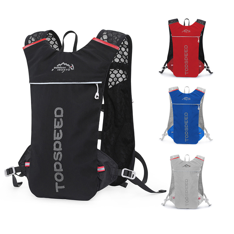 Hydration Vest - Ultra Light กระเป๋าไฮเดรชั่นกระเป๋าเป้สะพายหลังผู้หญิงผู้ชายกลางแจ้ง Jogging กีฬาเสื้อกั๊ก1.5L น้ำกระเพาะปัสสาวะ