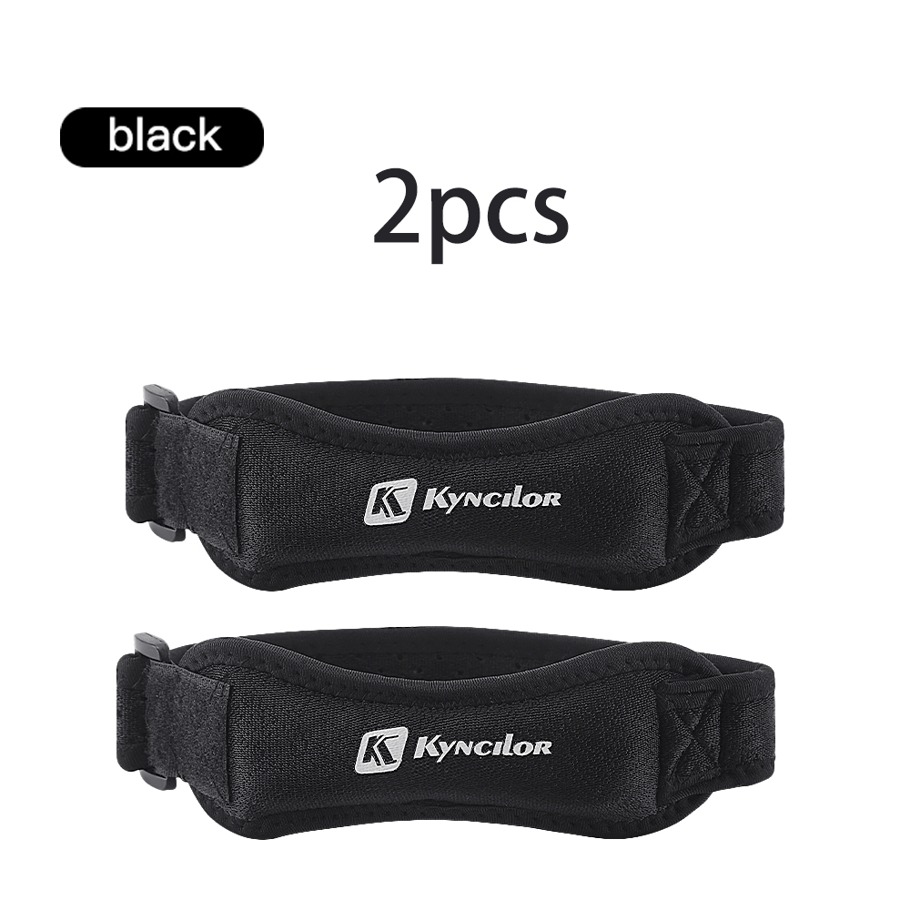 Running Belt - สายรัดพยุงเข่าแบบปรับได้ 2 ชิ้น, สายรัดเข่าแบบระบายอากาศสำหรับวิ่ง, บาสเก็ตบอล, เดินป่า,