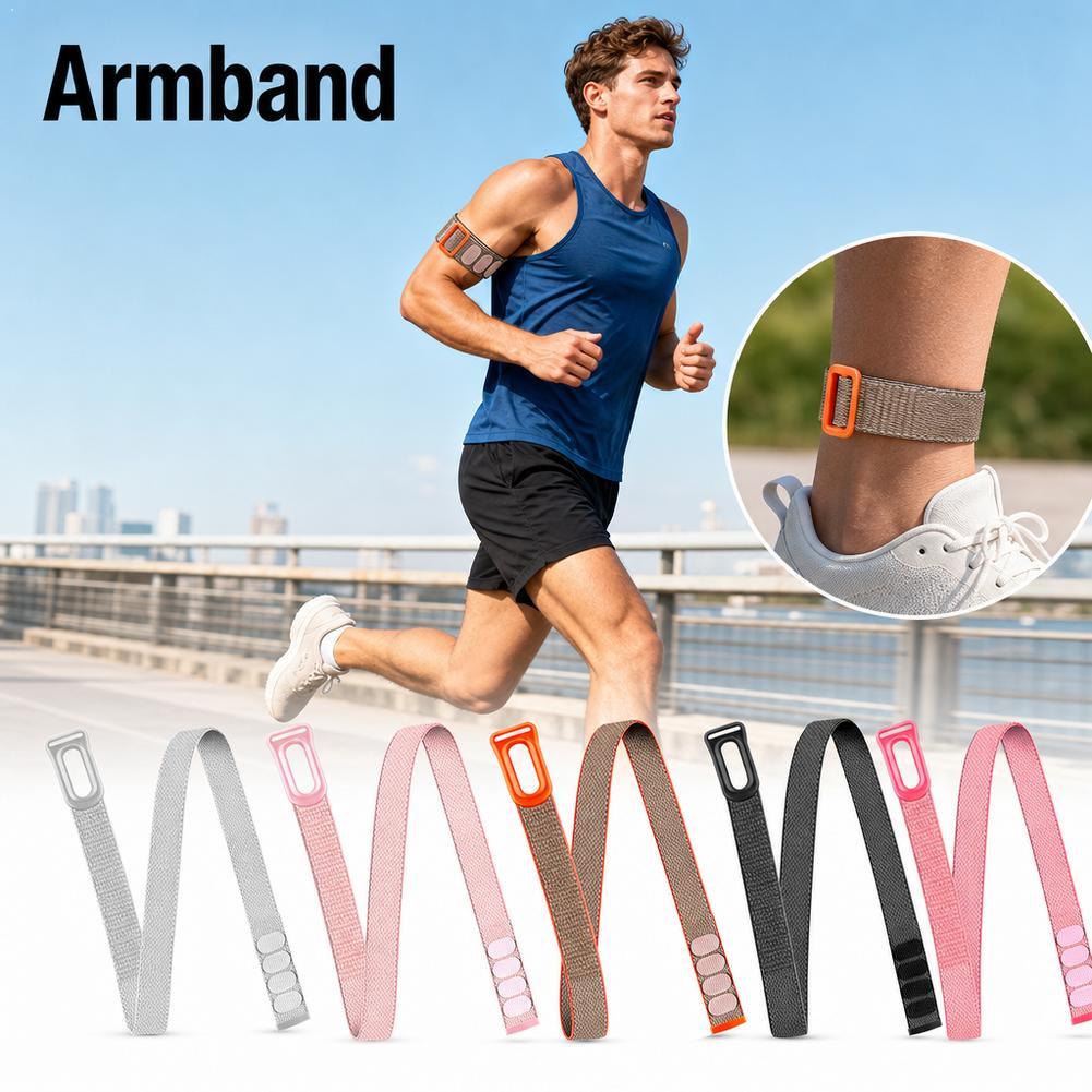 Running Watch - สายรัดแขนไนลอนปรับได้สำหรับ Google Fitbit Air Sport Fitness