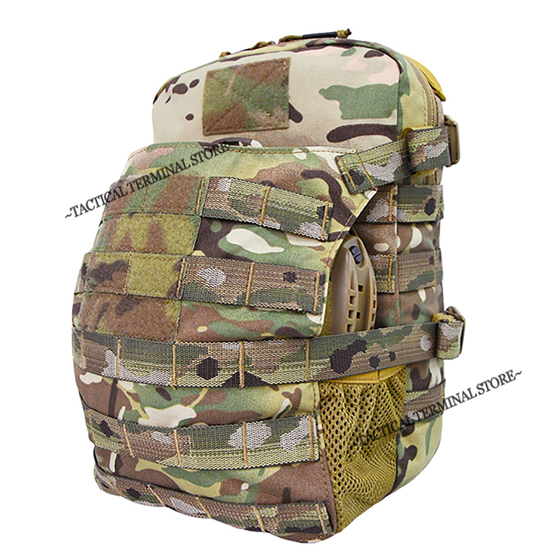 Hydration Vest - กระเป๋าใส่น้ำและใส่หมวกนิรภัย MOLLE ขนาด 3 ลิตร สำหรับใส่กับเสื้อเกราะกันกระสุน