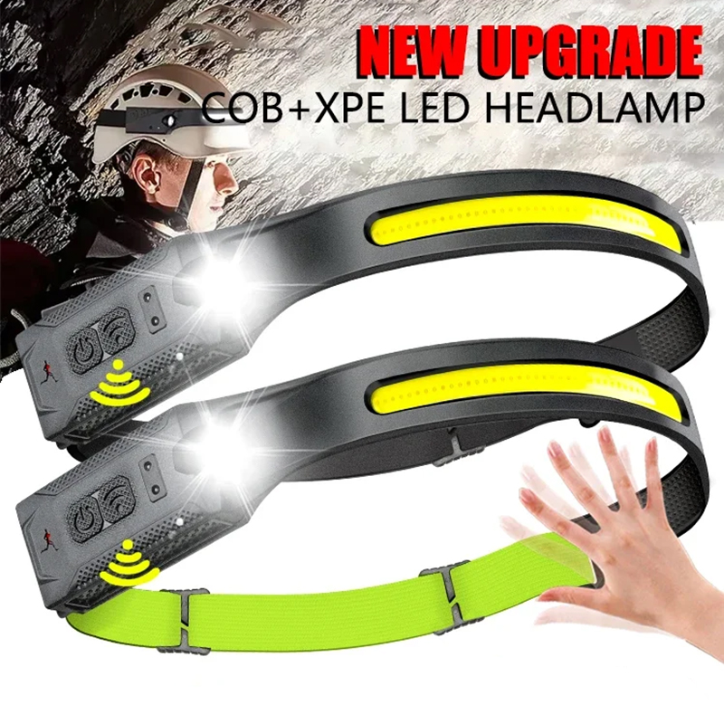 Running Headlamp - ไฟหน้าแบบ LED แบบชาร์จไฟได้ผ่าน USB ไฟหน้าแบบ 3