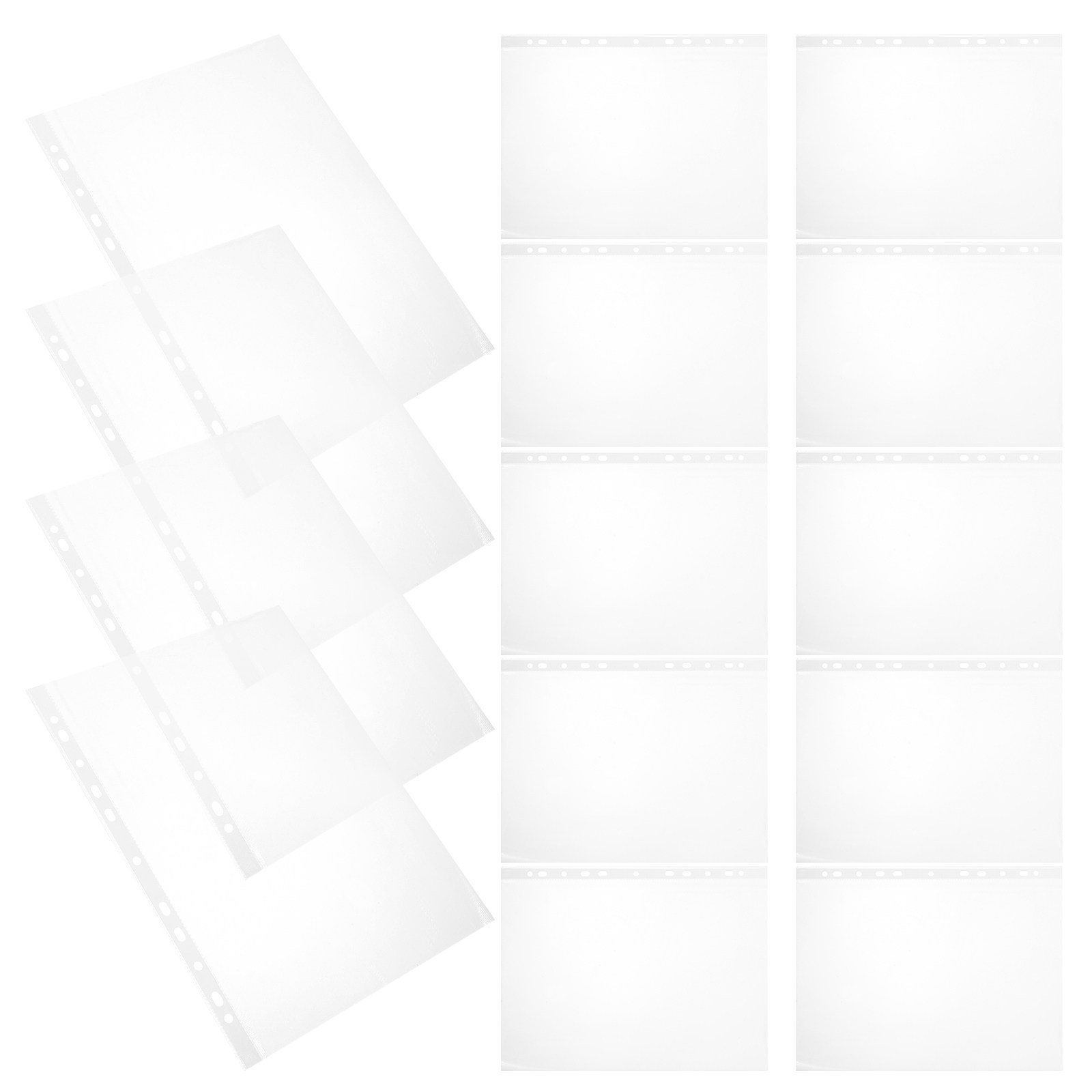 Race Bib - ถุงใส่หมายเลขแข่งขันแบบใส 100 ชิ้น ทำจาก PVC กันน้ำ