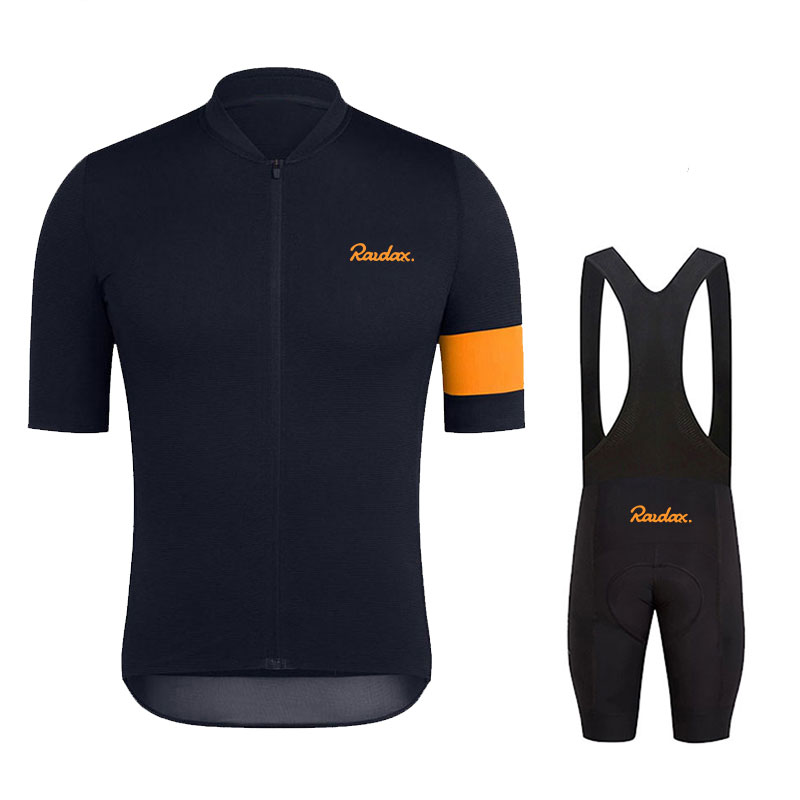 Race Bib - ชุดเสื้อเจอร์ซีย์นักปั่นแขนสั้นสำหรับผู้ชาย rhudax, ชุดเสื้อผ้าสำหรับปั่นจักรยานชุดปั่นจักรยานชุดปั่นจักรยานสำหรับฤดูร้อน