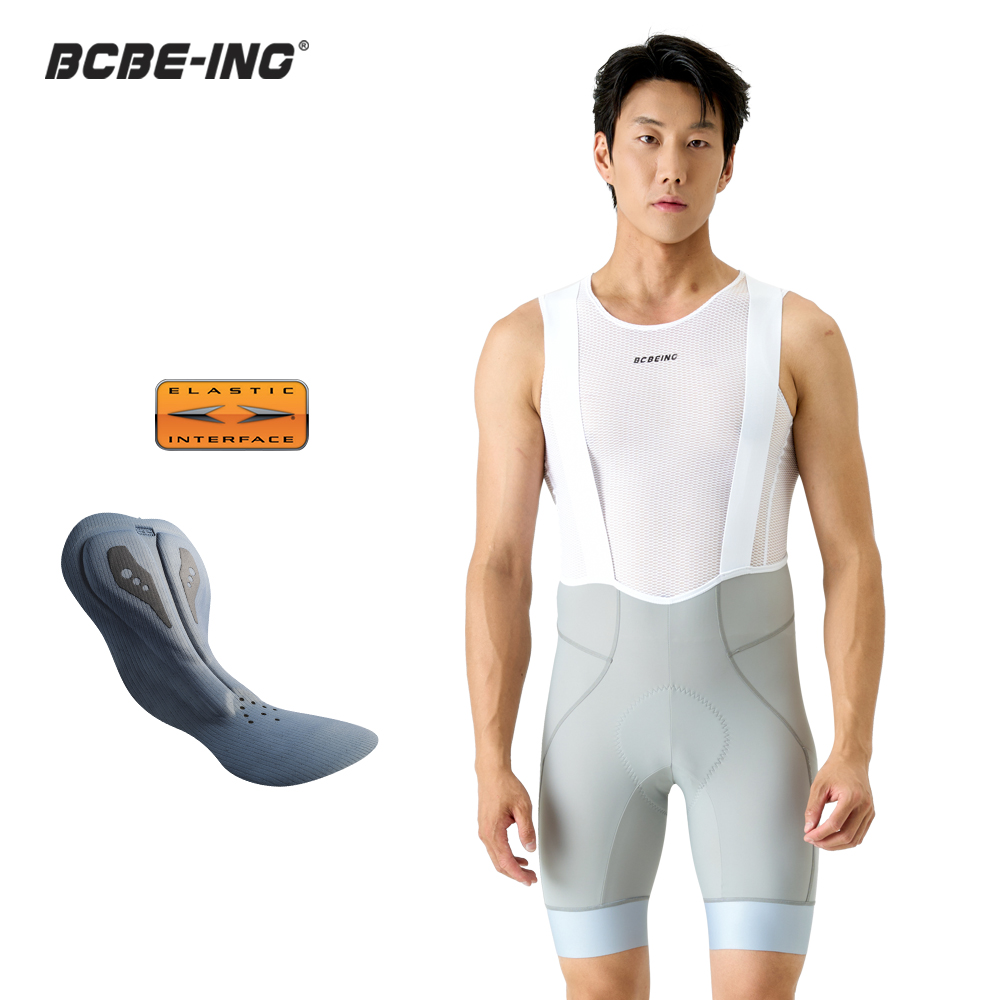 Race Bib - กางเกงปั่นจักรยานผู้ชาย BCBE-ING รุ่น RACE จากอิตาลี แผ่นรองหนาแน่น