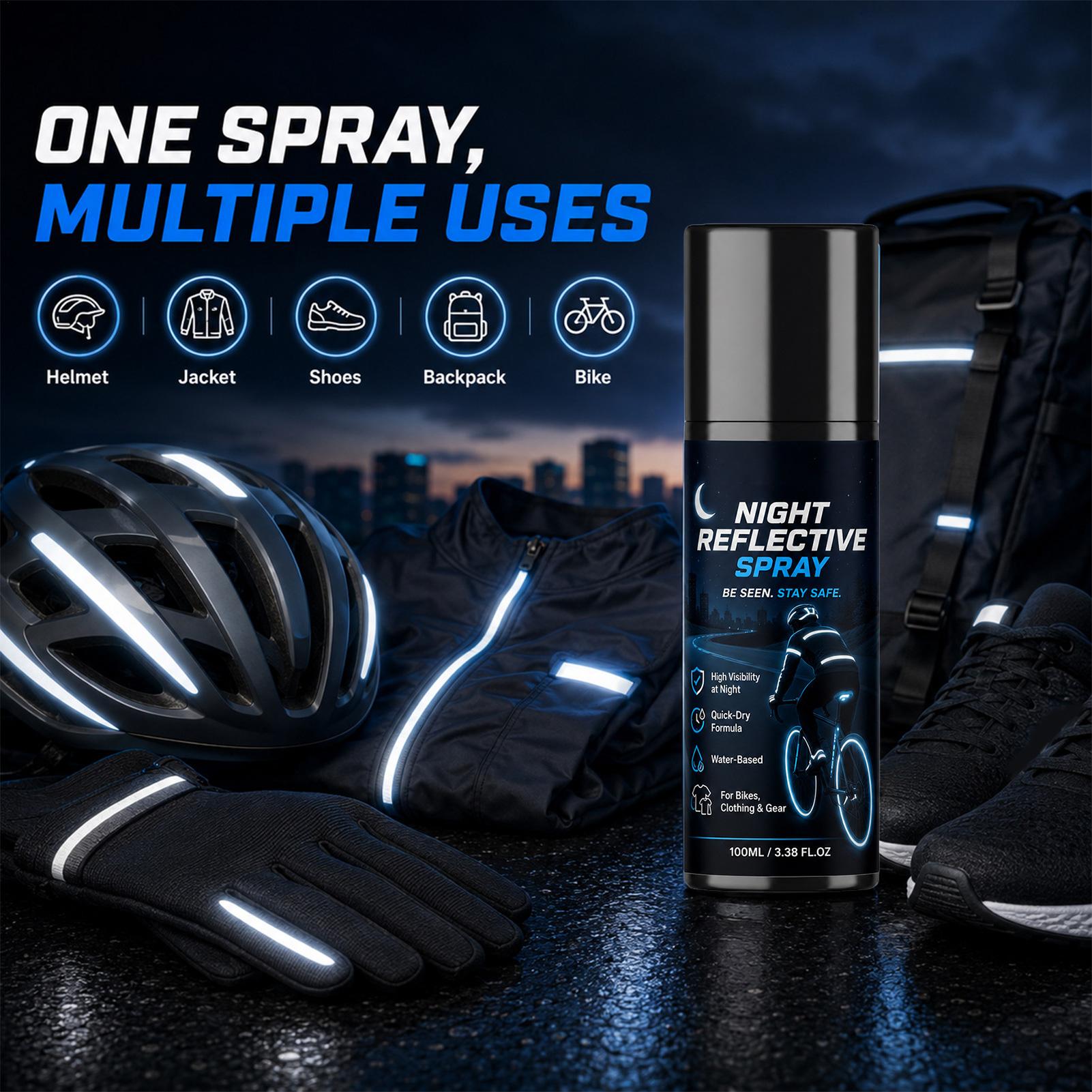 สเปรย์สะท้อนแสงสำหรับกลางคืน ข - Running Visibility Gear บทวิจารณ์และราคา