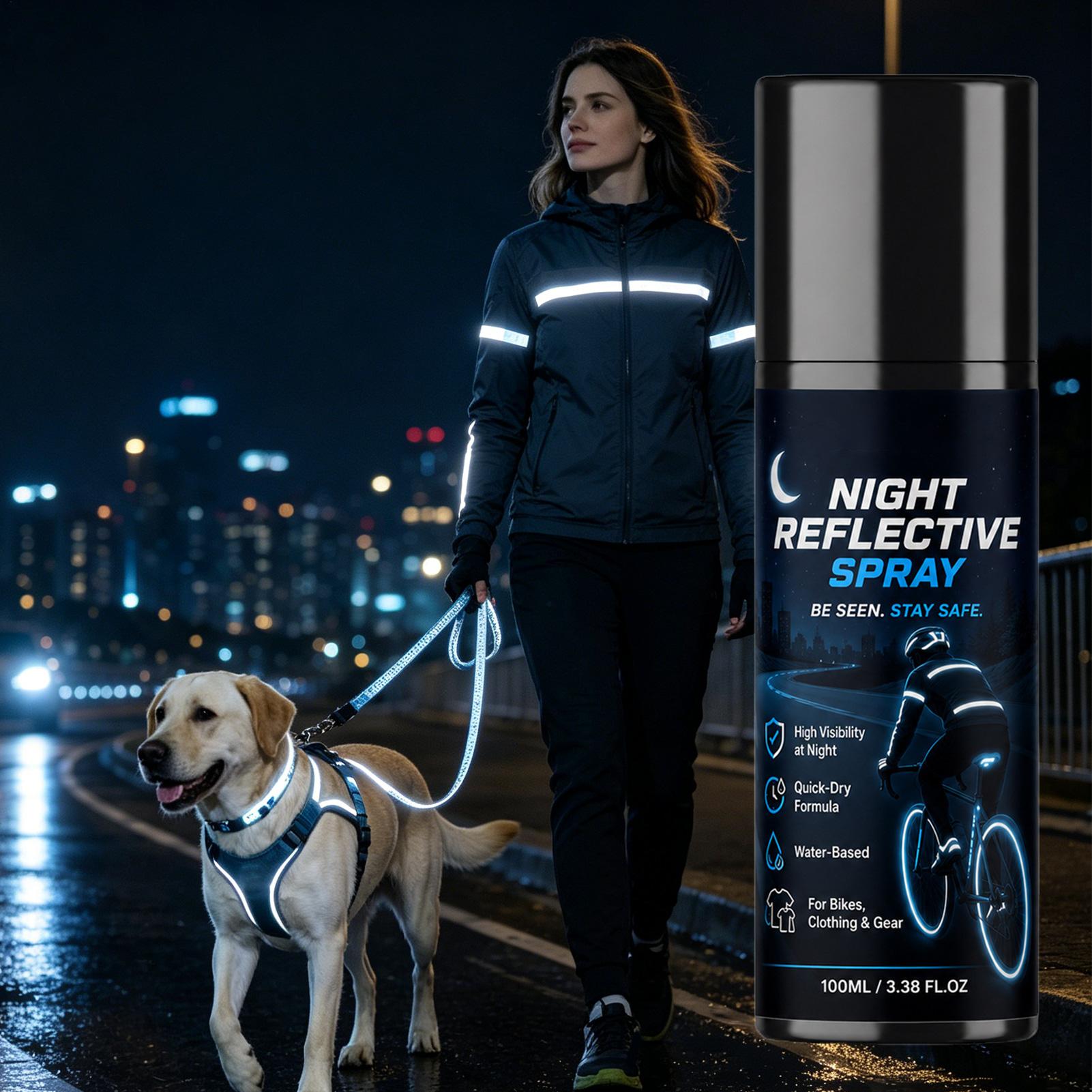สเปรย์สะท้อนแสงสำหรับกลางคืน ข - Running Visibility Gear บทวิจารณ์และราคา