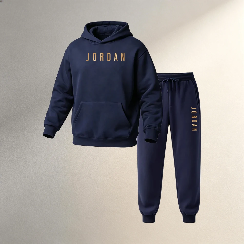 เสื้อผ้าผู้ชาย ชุดฮู้ดดี้ 2 ชิ - Joggers Pants บทวิจารณ์และราคา