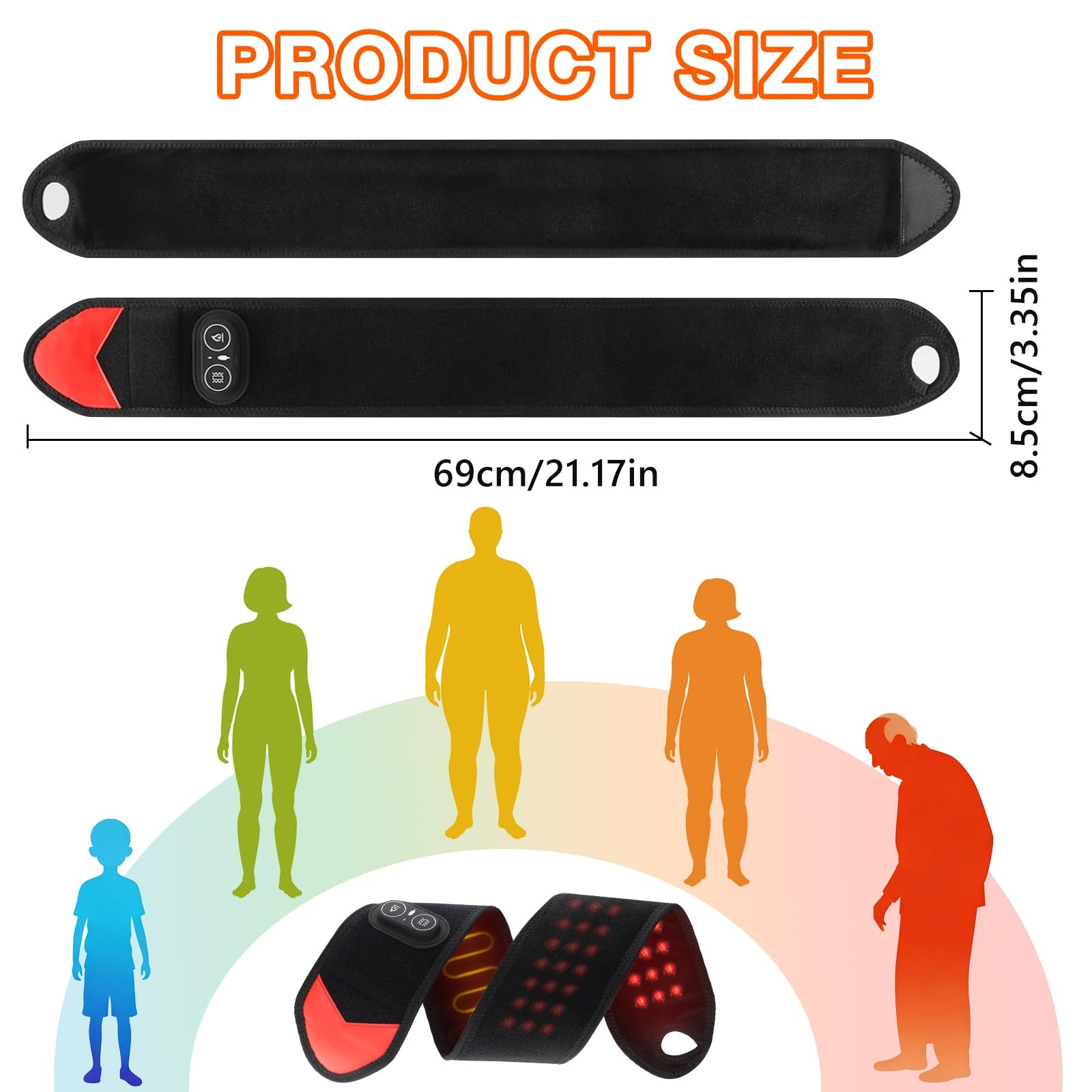 แผ่นประคบแสงสีแดงแบบพกพา 660nm - Ankle Brace บทวิจารณ์และราคา