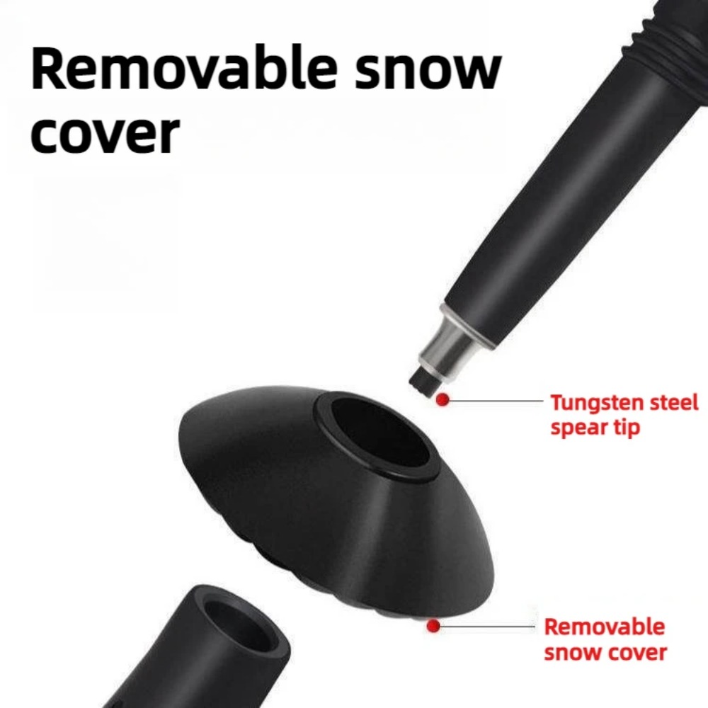 ไม้เท้าเดินป่ากันลื่นสำหรับกิจ - Trekking Pole Carbon บทวิจารณ์และราคา