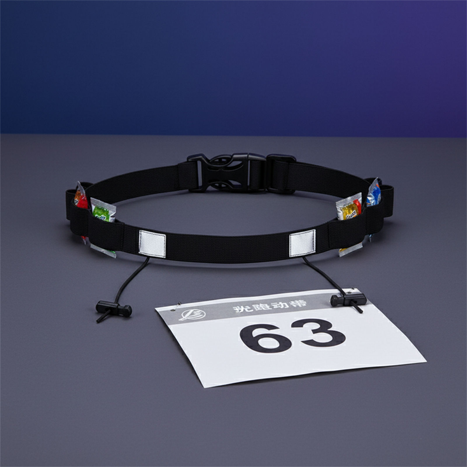 เข็มขัดสะท้อนแสงสำหรับวิ่งไตรก - Race Bib บทวิจารณ์และราคา