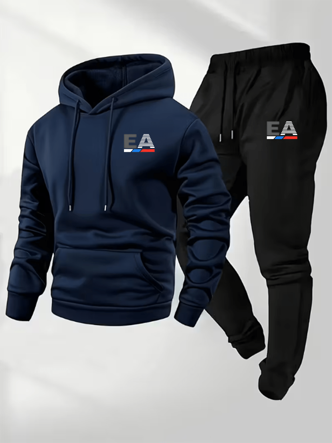 ชุดกีฬาผู้ชายฤดูใบไม้ร่วง-ฤดูห - Joggers Pants บทวิจารณ์และราคา