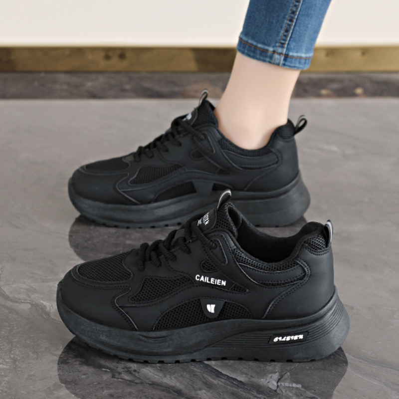 รองเท้ากีฬาตาข่ายระบายอากาศสำห - Running Shoes Women บทวิจารณ์และราคา