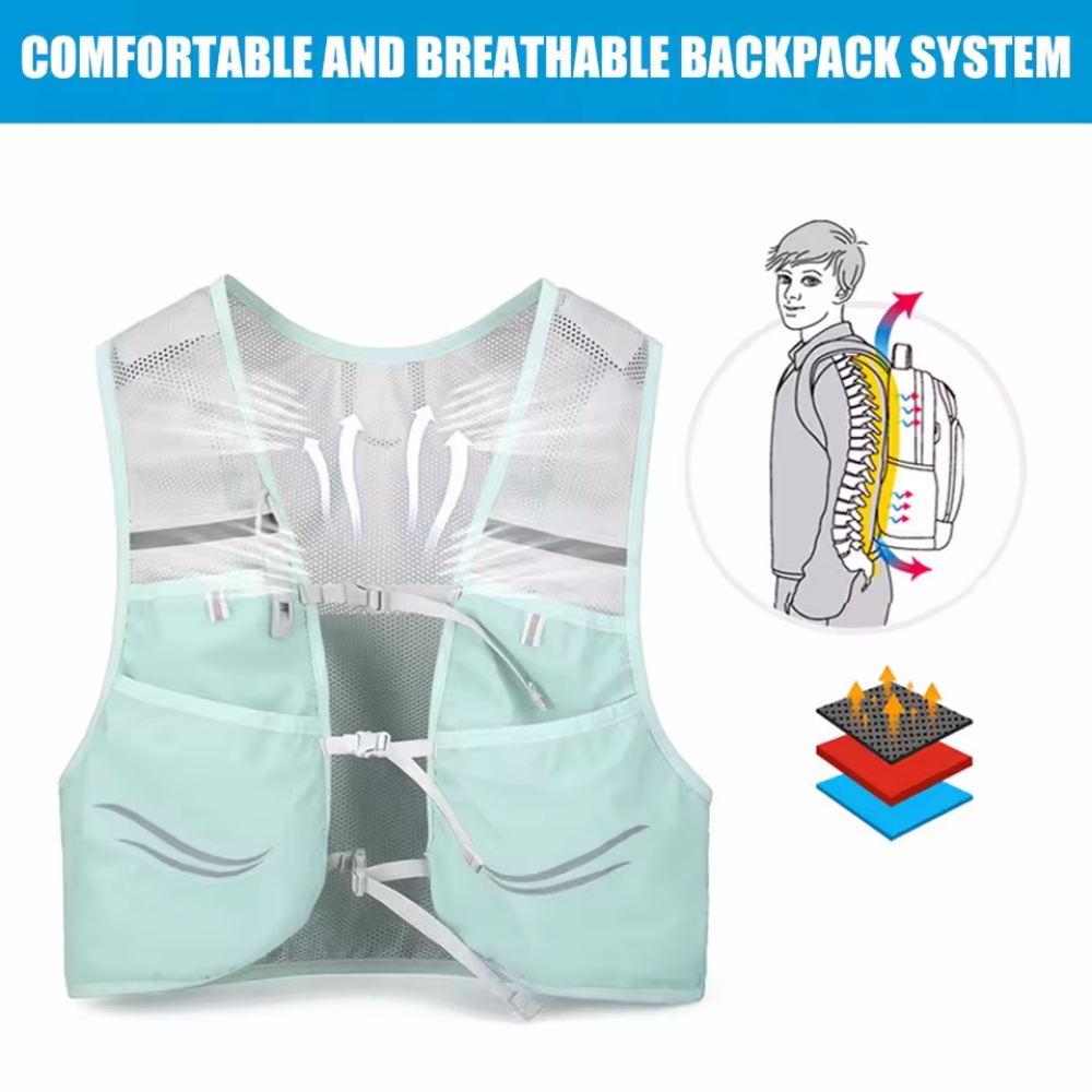 เสื้อกั๊กสะท้อนแสง Hydration R - Hydration Vest บทวิจารณ์และราคา