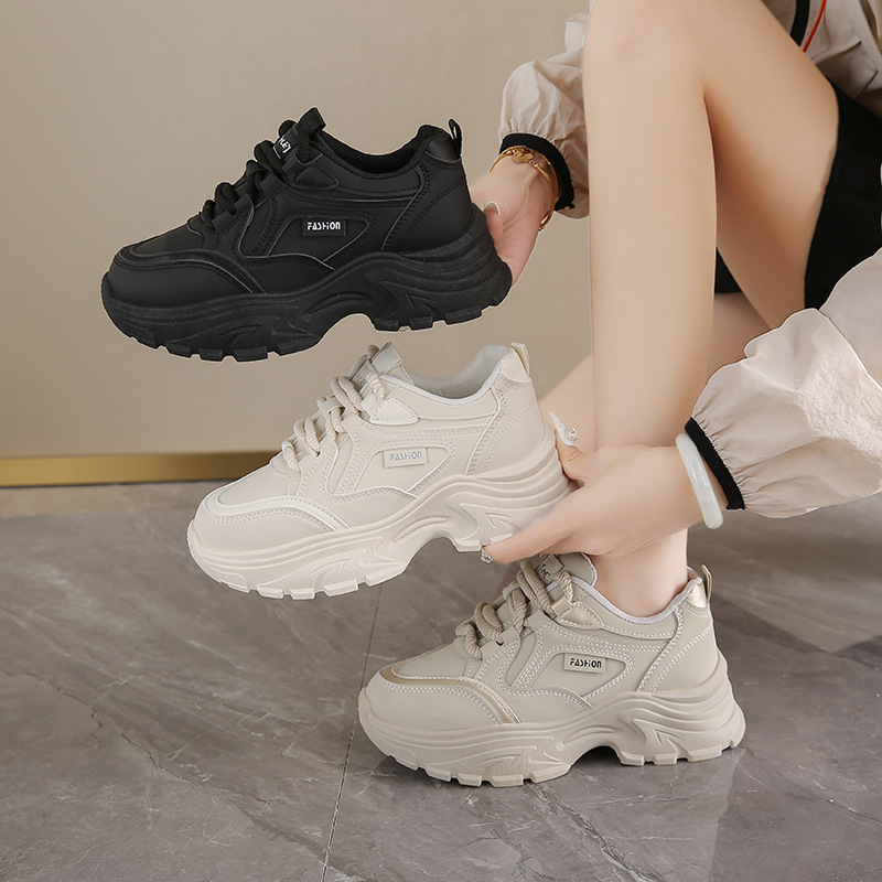 รองเท้าหนังผู้หญิงทรงเตี้ยแบบ  - Running Shoes Women บทวิจารณ์และราคา