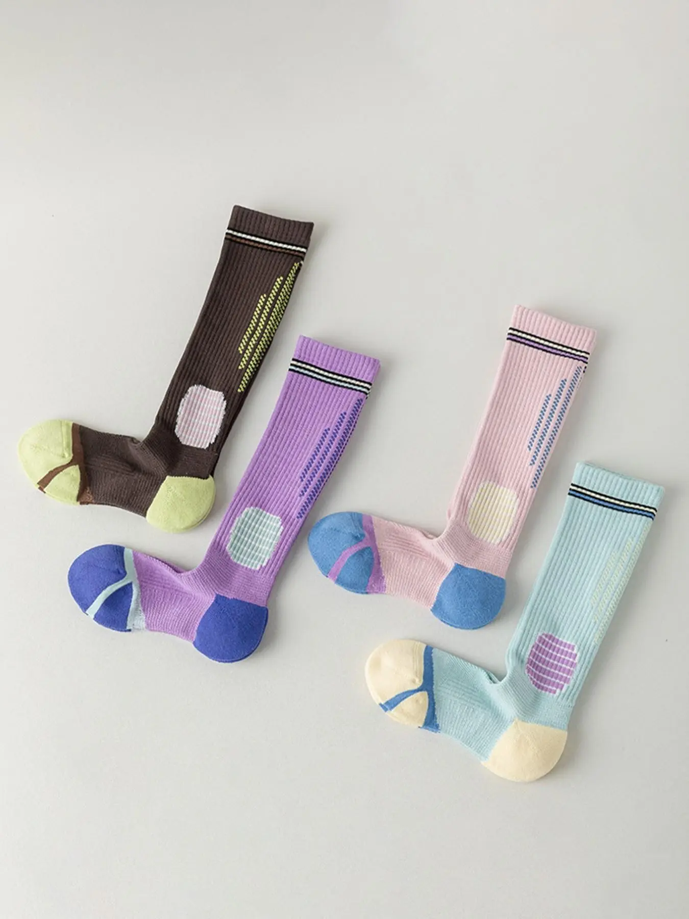 ถุงเท้ากีฬาสำหรับผู้หญิง 4 คู่ - Sports Socks บทวิจารณ์และราคา
