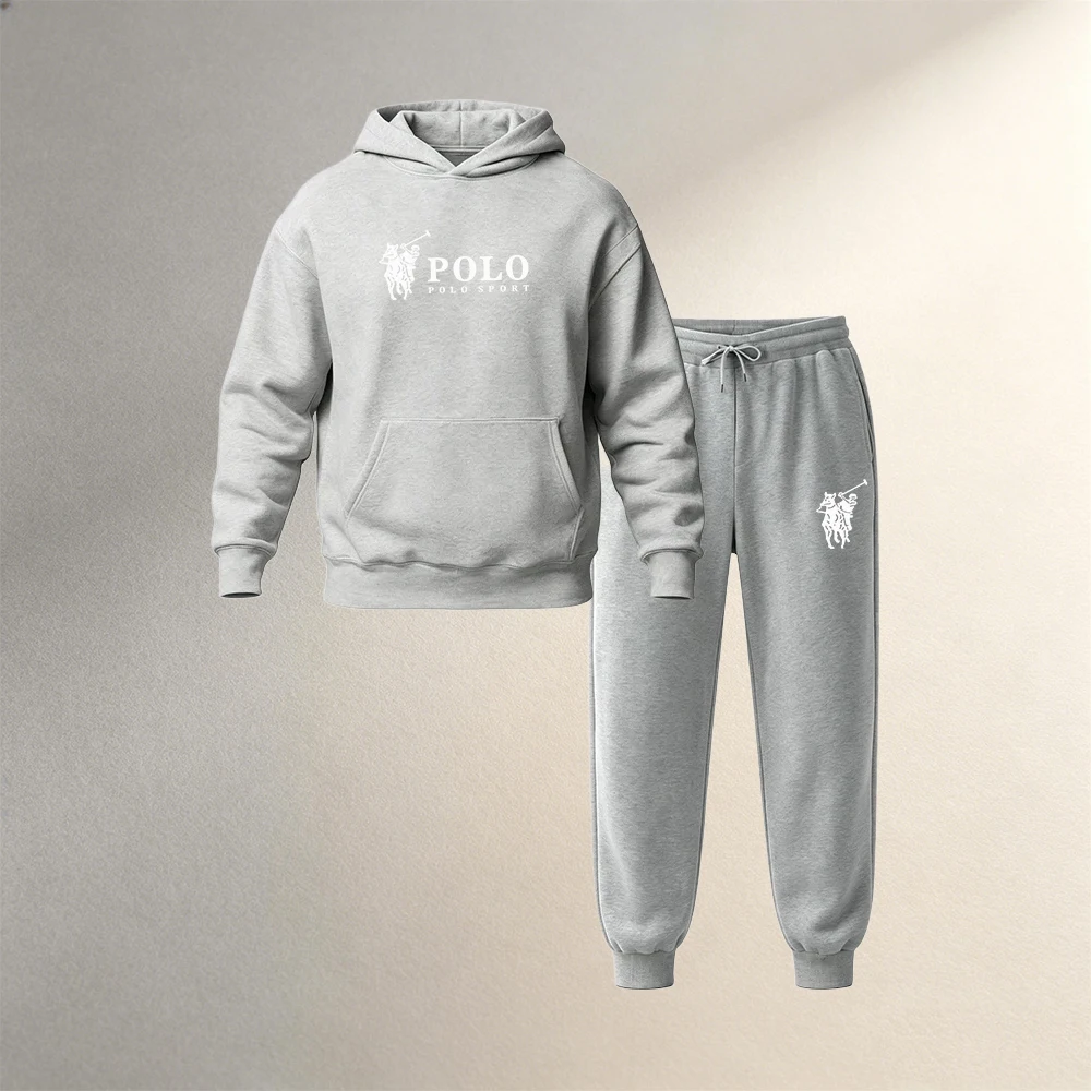 ชุดเสื้อฮู้ดสำหรับผู้ชาย 2 ชิ้ - Joggers Pants บทวิจารณ์และราคา