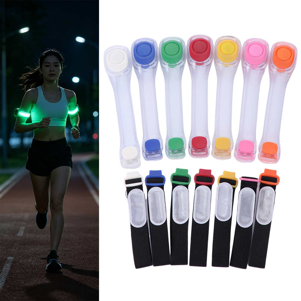 สายรัดแขน LED ปรับได้ เรืองแสง - Running Belt บทวิจารณ์และราคา