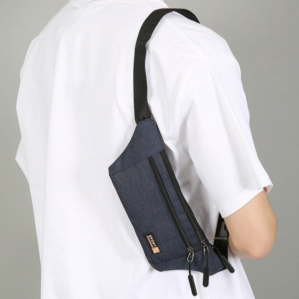 กระเป๋าคาดเอวผู้ชายผ้าอ็อกซ์ฟอ - Running Belt บทวิจารณ์และราคา