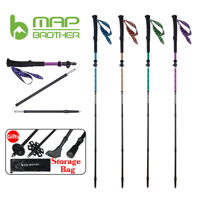 ไม้เท้าเดินป่า, ไม้เท้าปีนเขาพ - Trekking Pole Carbon บทวิจารณ์และราคา