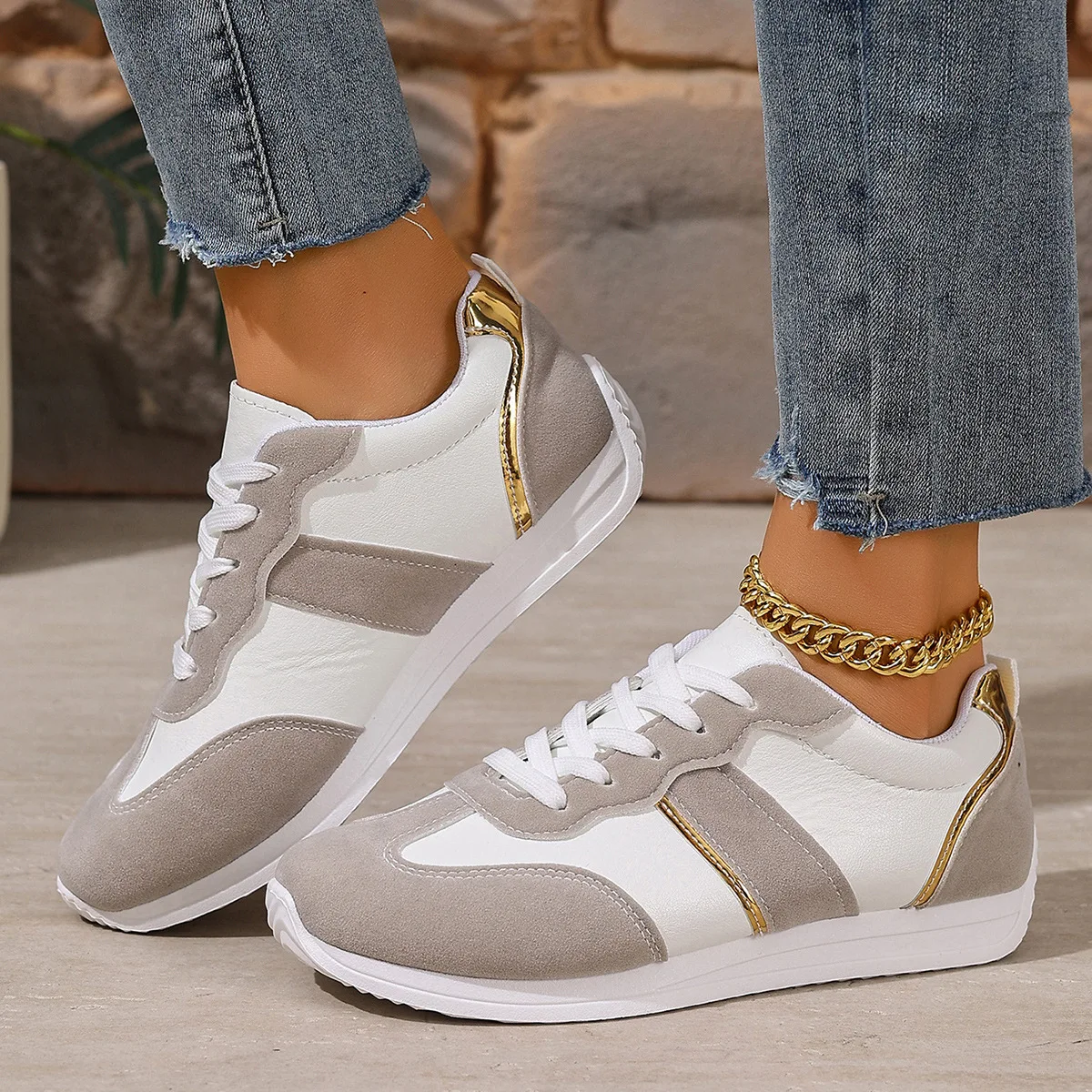 รองเท้าวิ่งผู้หญิงแบบลำลอง ทรง - Running Shoes Women บทวิจารณ์และราคา