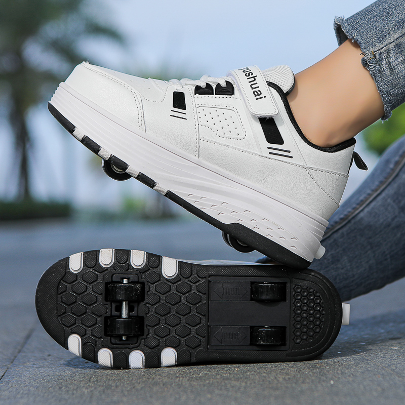 รองเท้าสเก็ตแบบมีล้อที่สามารถเ - Running Shoes Men บทวิจารณ์และราคา