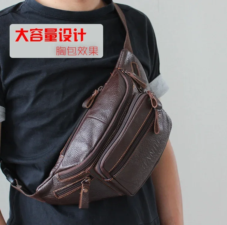 ของแท้ Cowhide หนังเอวกระเป๋าผ - Running Belt บทวิจารณ์และราคา