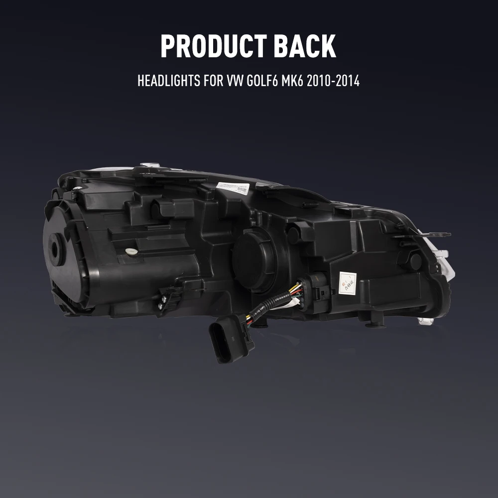 ไฟหน้ารถยนต์ 2 ชิ้น สำหรับ VW  - Running Headlamp บทวิจารณ์และราคา