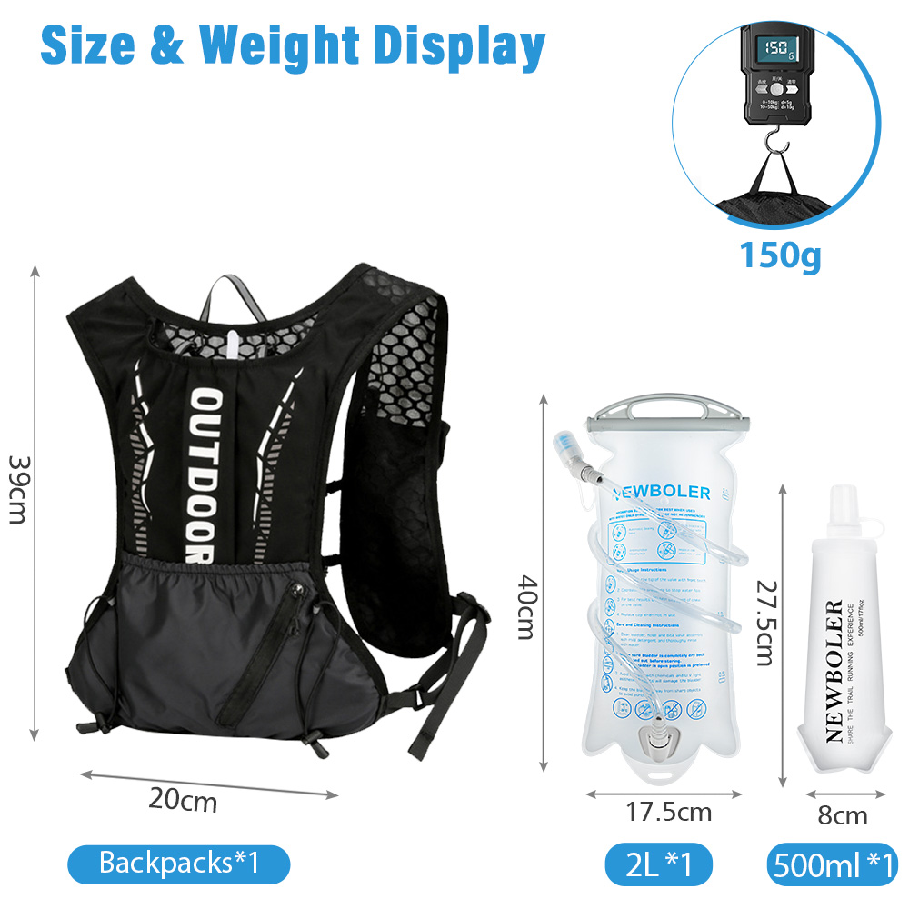 กระเป๋าเป้สะพายหลังสำหรับวิ่งอ - Hydration Vest บทวิจารณ์และราคา