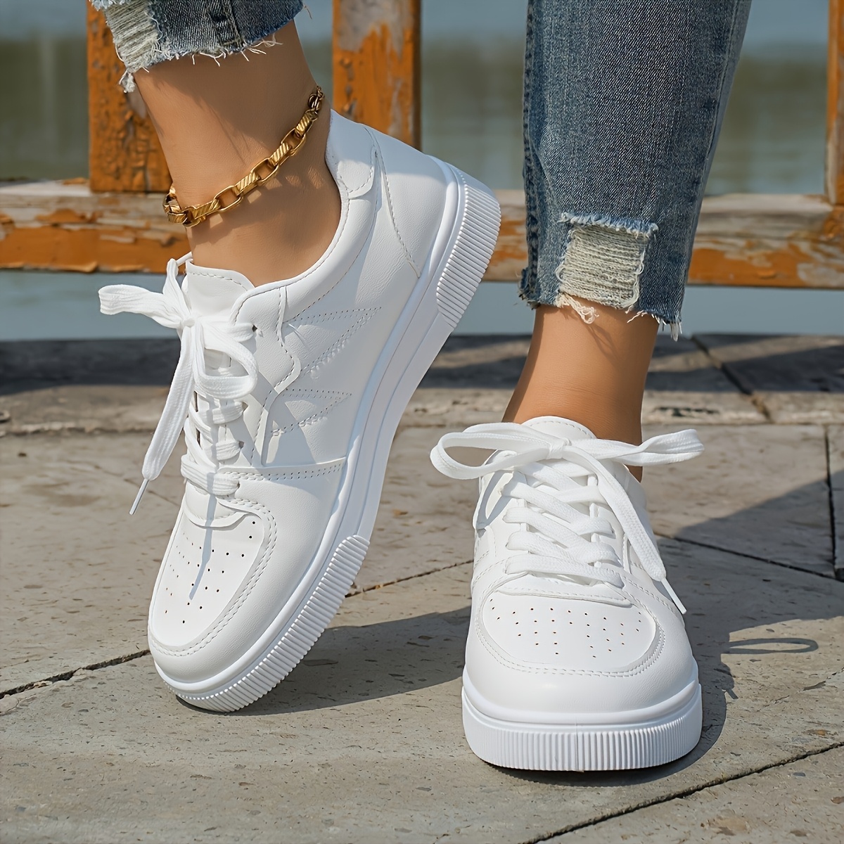 รองเท้าผ้าใบผู้หญิง รองเท้าวิ่ - Running Shoes Women บทวิจารณ์และราคา