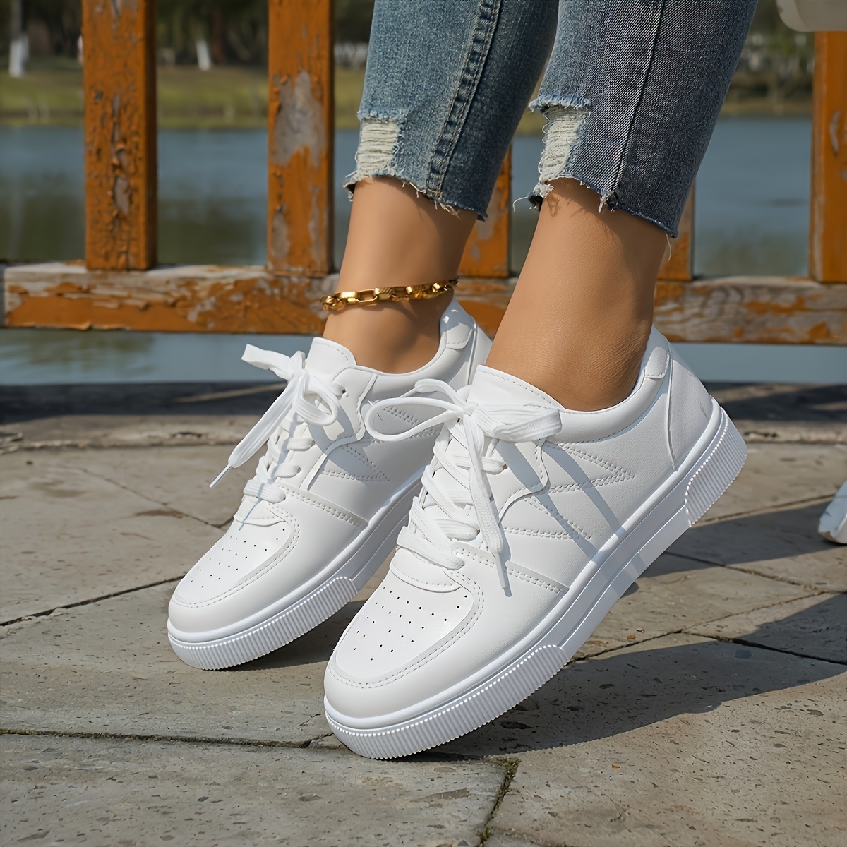 รองเท้าผ้าใบผู้หญิง รองเท้าวิ่ - Running Shoes Women บทวิจารณ์และราคา
