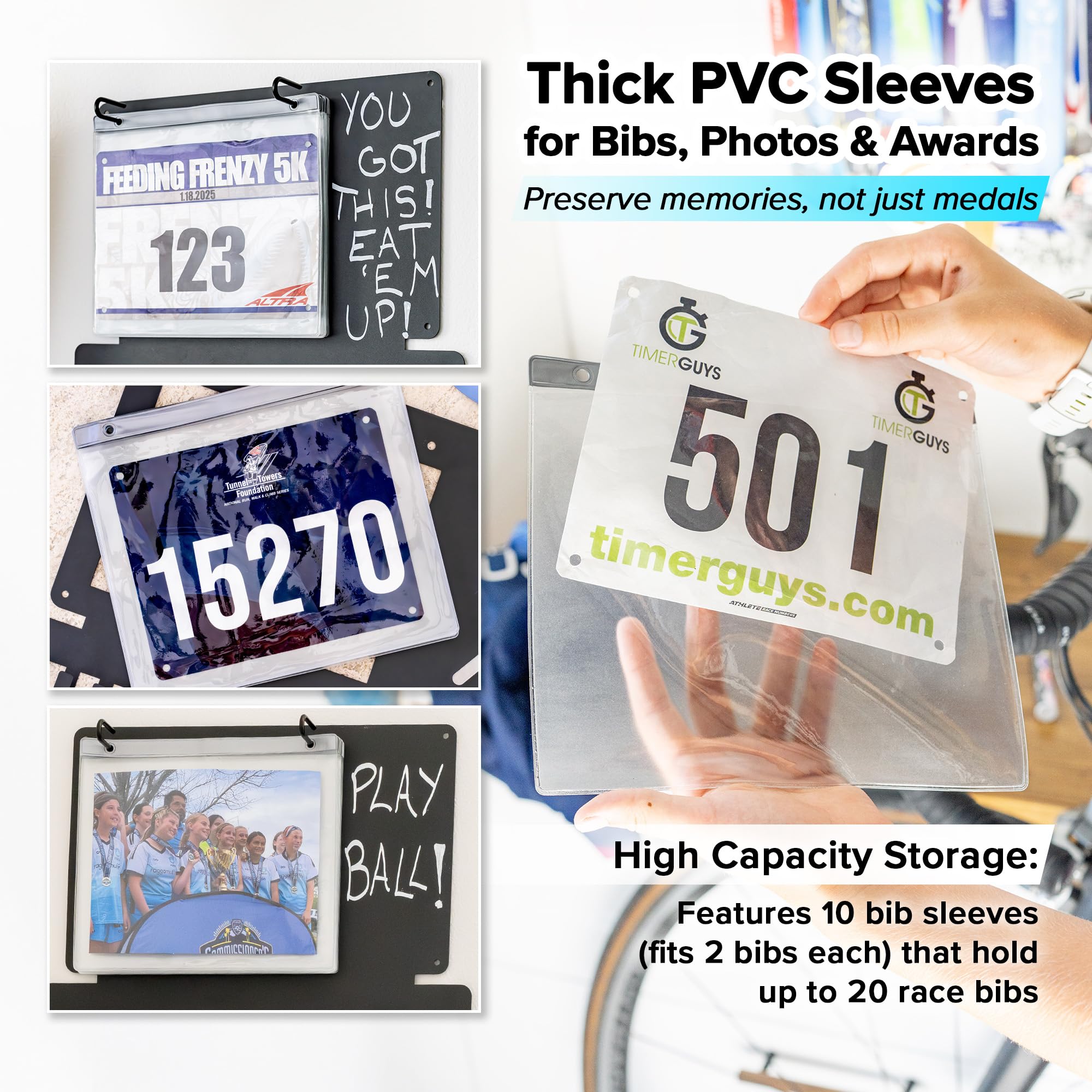 ที่แขวนเหรียญสำหรับนักวิ่ง, ที - Race Bib บทวิจารณ์และราคา