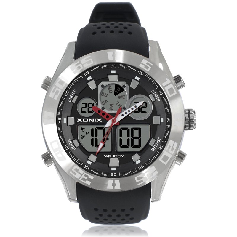 XONIX ผู้ชายกีฬานาฬิกากันน้ํา  - Running Watch บทวิจารณ์และราคา