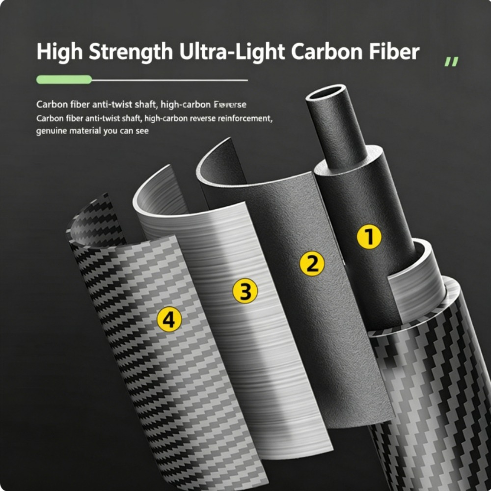 ไม้เท้าเดินป่าแบบพับได้ น้ำหนั - Trekking Pole Carbon บทวิจารณ์และราคา