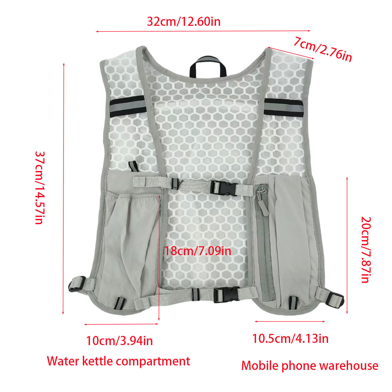 เสื้อกั๊กวิ่งแบบ unisex กันน้ำ - Hydration Vest บทวิจารณ์และราคา