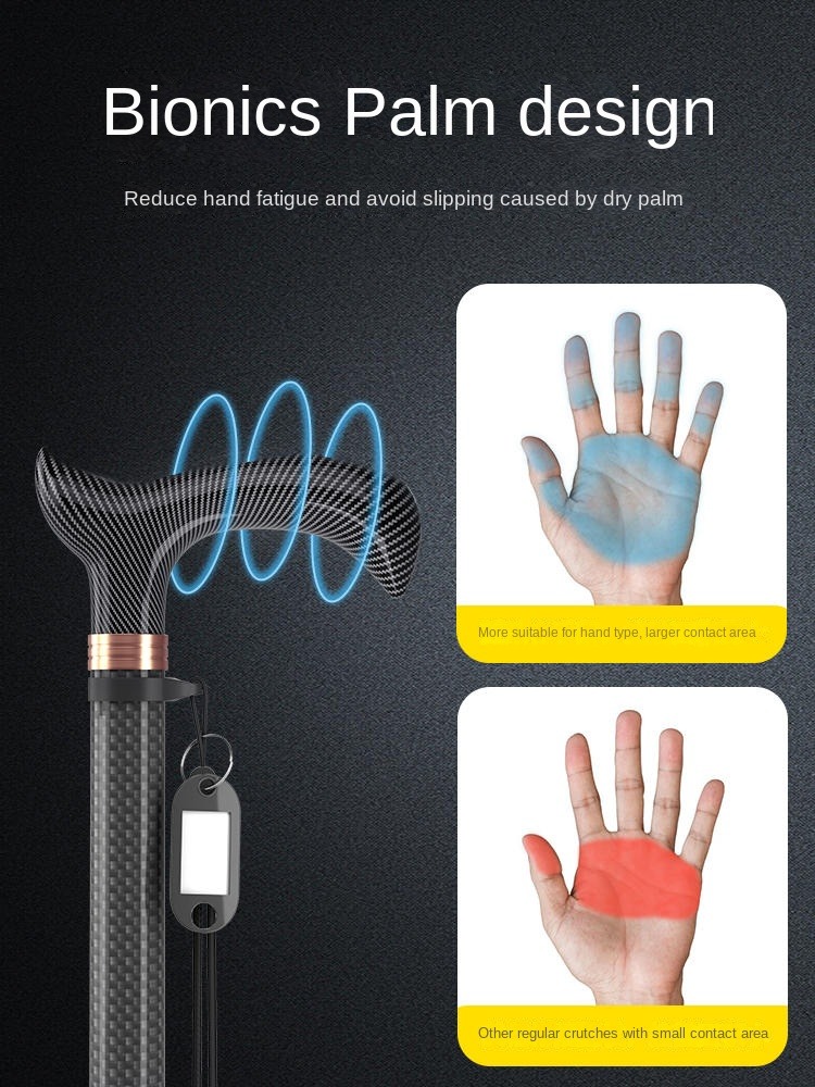 ไม้เท้าคาร์บอนไฟเบอร์น้ำหนักเบ - Trekking Pole Carbon บทวิจารณ์และราคา