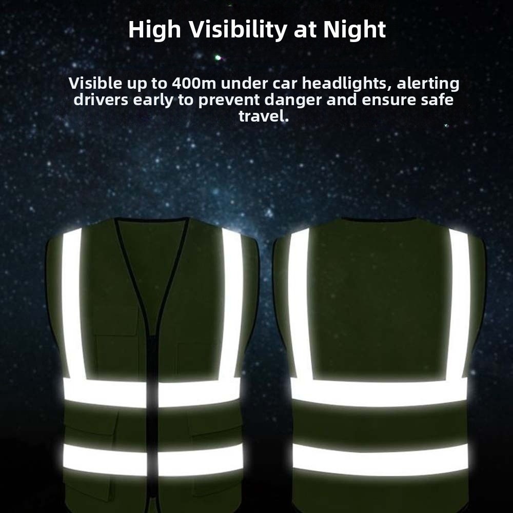 เสื้อกั๊กสะท้อนแสงมองเห็นได้ชั - Running Visibility Gear บทวิจารณ์และราคา