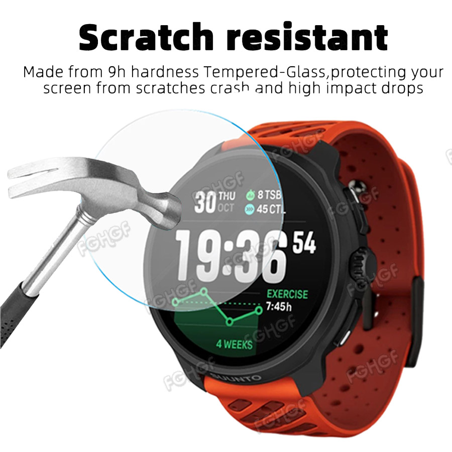 ฟิล์มป้องกันกระจกนิรภัยสำหรับซ - Running Watch บทวิจารณ์และราคา