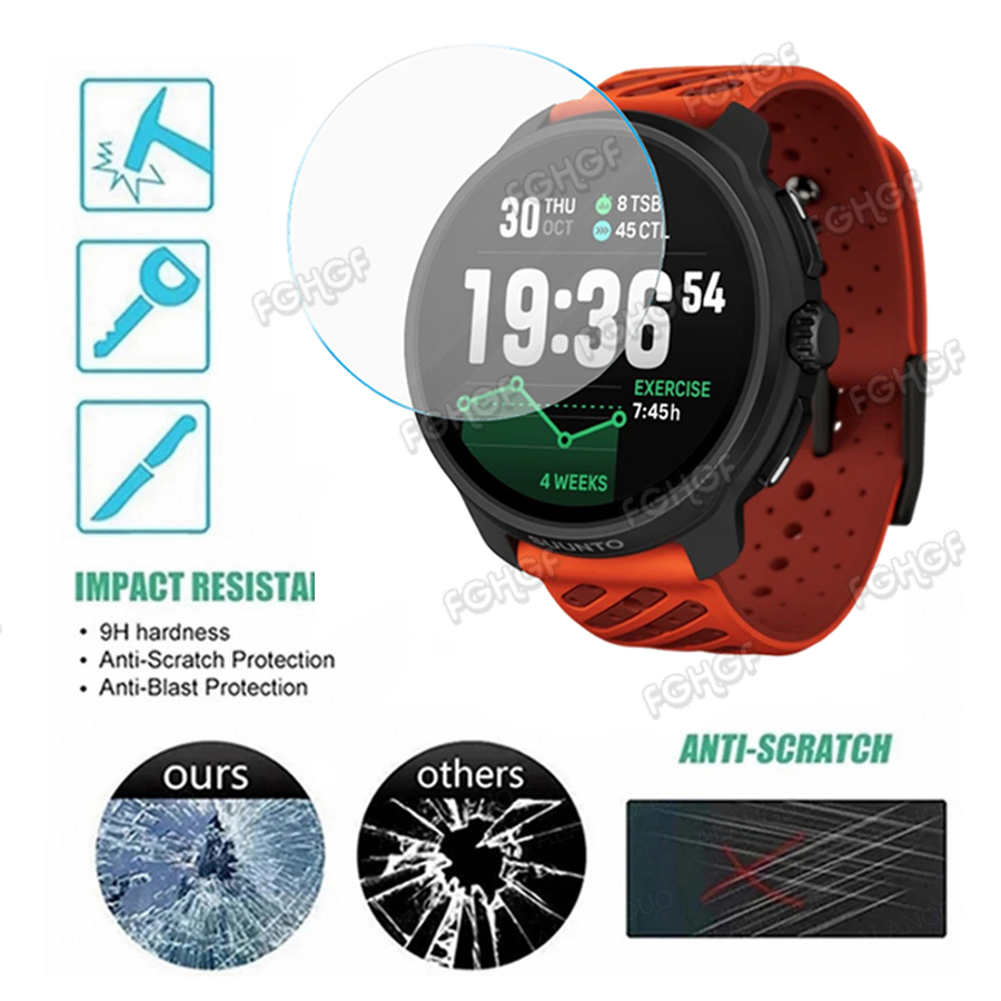 ฟิล์มป้องกันกระจกนิรภัยสำหรับซ - Running Watch บทวิจารณ์และราคา
