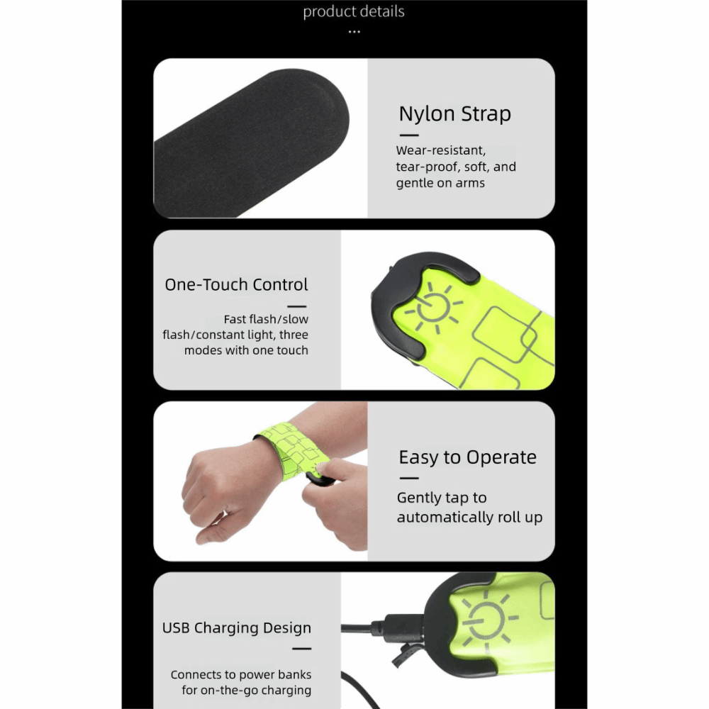 สายรัดแขนสำหรับวิ่งตอนกลางคืนแ - Running Visibility Gear บทวิจารณ์และราคา
