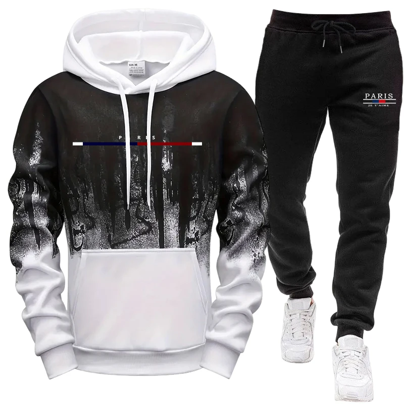 ชุดผู้ชาย/เสื้อฮู้ด/กางเกง ชุด - Joggers Pants บทวิจารณ์และราคา