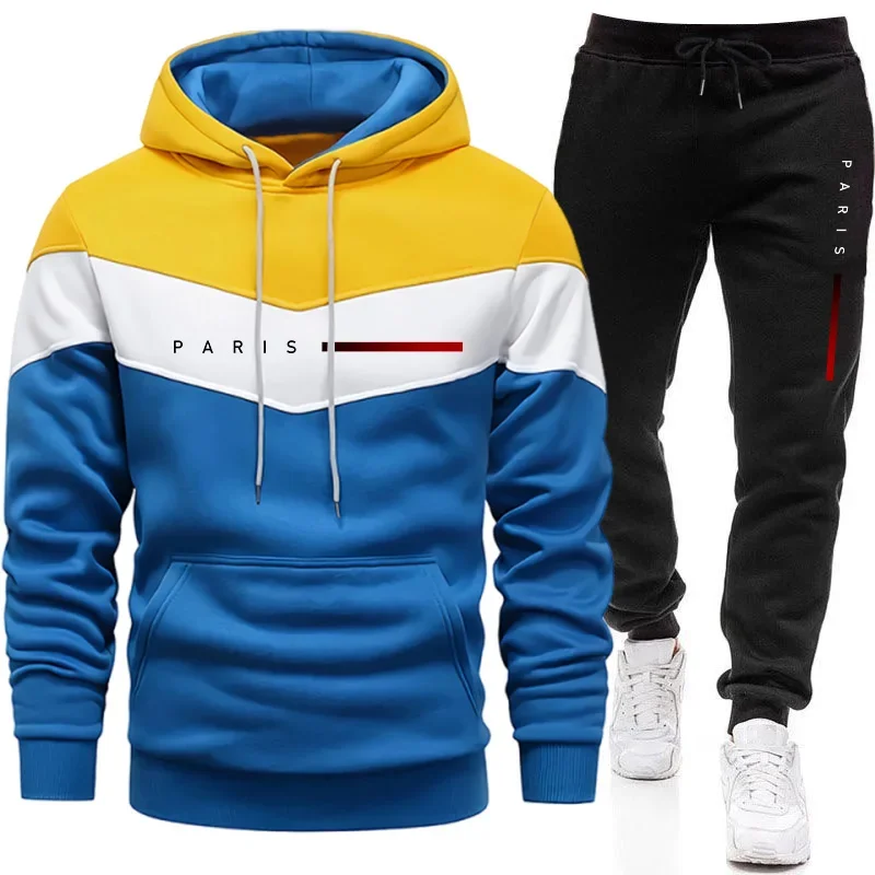 ชุดฮู้ดดี้แฟชั่นผู้ชายสไตล์ปาร - Joggers Pants บทวิจารณ์และราคา