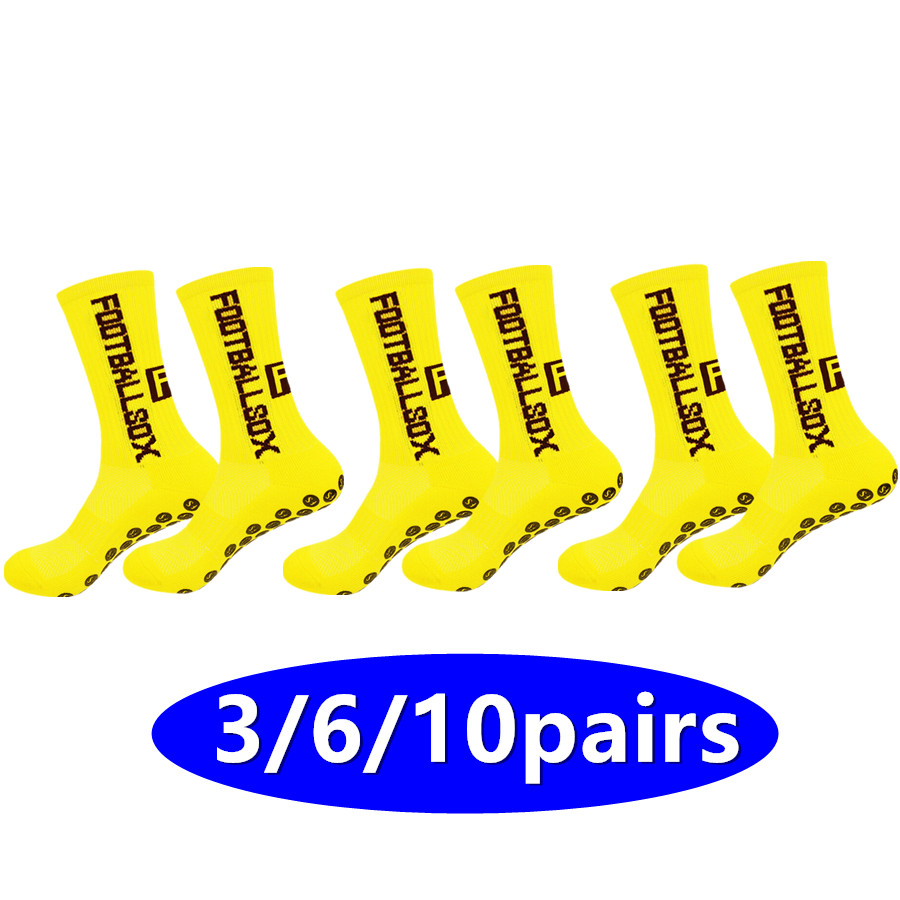 3/6/10 คู่ ถุงเท้ากันลื่นสำหรั - Sports Socks บทวิจารณ์และราคา