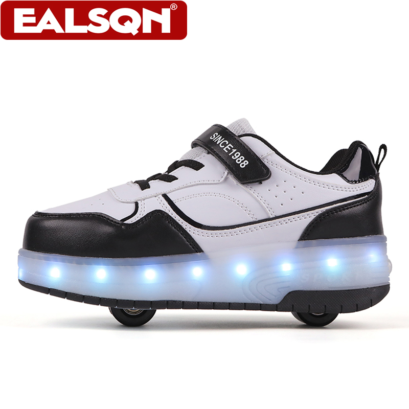 รองเท้าสเก็ตล้อ LED สำหรับเด็ก - Running Shoes Men บทวิจารณ์และราคา