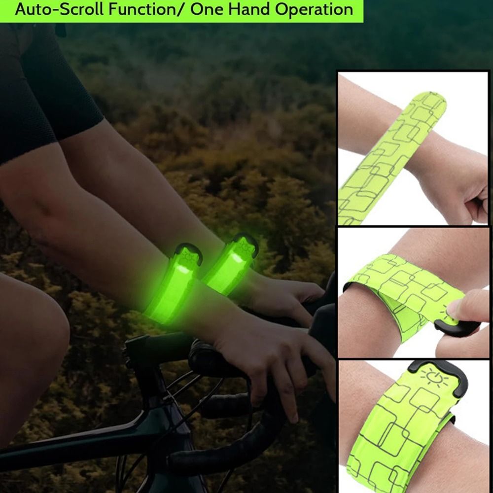 สายรัดแขนวิ่งกลางคืนสไตล์แบตเต - Running Visibility Gear บทวิจารณ์และราคา