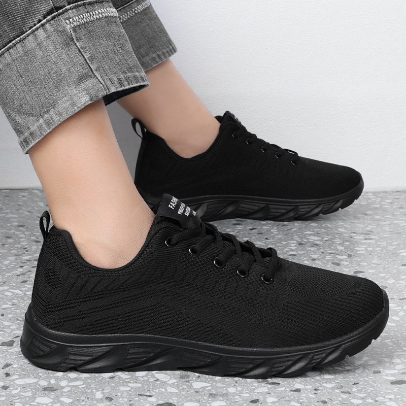 รองเท้าผ้าใบถักสำหรับผู้ชาย ระ - Running Shoes Men บทวิจารณ์และราคา